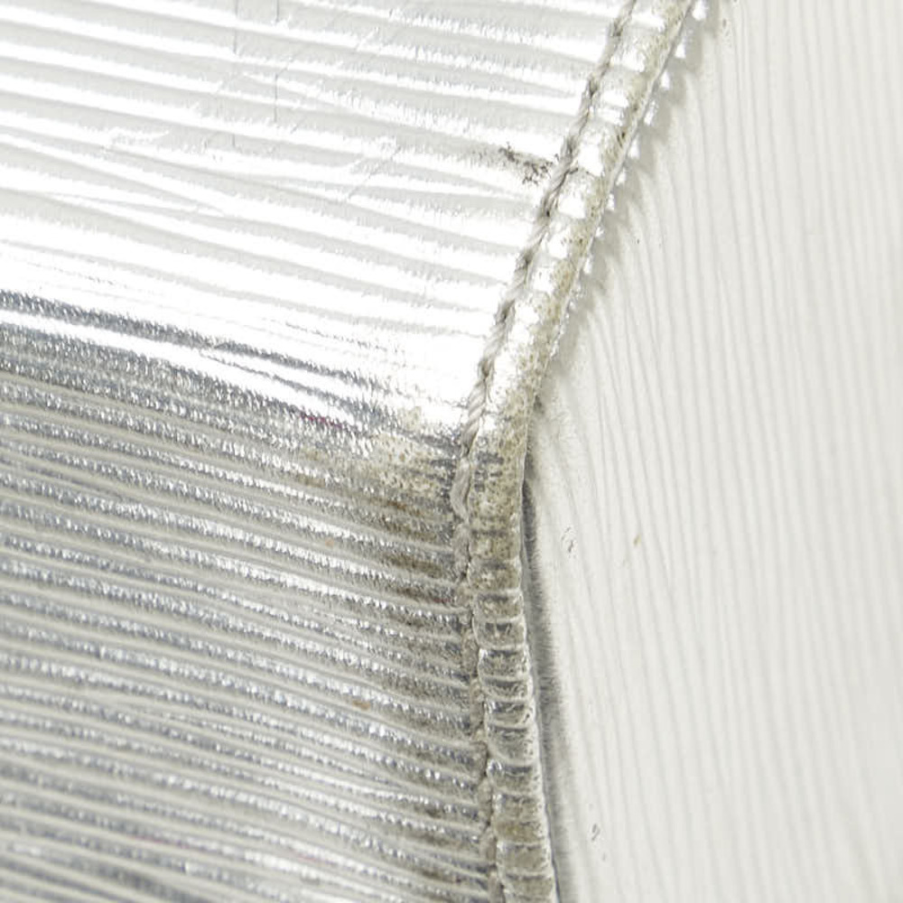 Louis Vuitton Silver Handbag Galaxia Leather Epi - Picture 8 of 9